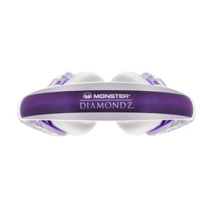 Наушники мониторные классические Monster 137016-00 DiamondZ Purple and White
