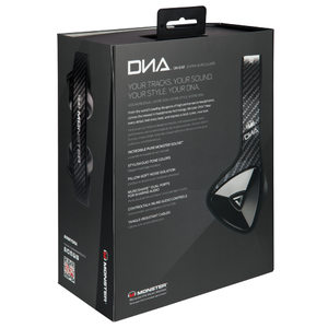 Наушники накладные для iPhone Monster 137008-00 DNA On-Ear Carbon Black