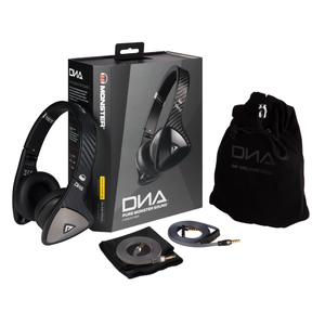 Наушники накладные для iPhone Monster 137008-00 DNA On-Ear Carbon Black