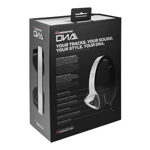 Наушники мониторные классические Monster 137022-00 DNA Pro 2.0 Over-Ear White Tuxedo