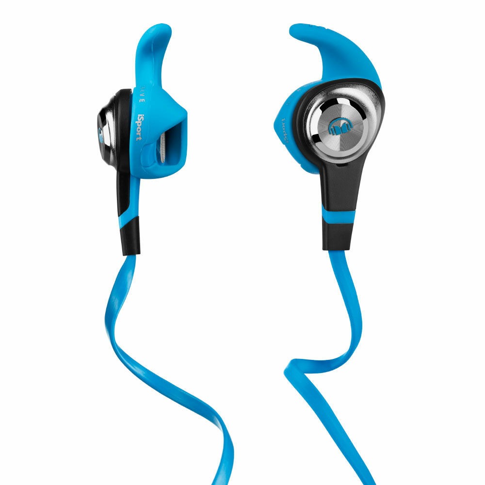 Наушники вставные для спорта Monster 137025-00 iSport Strive ControlTalk Blue