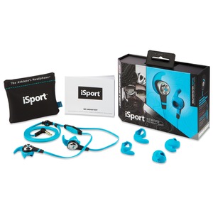 Наушники вставные для спорта Monster 137025-00 iSport Strive ControlTalk Blue