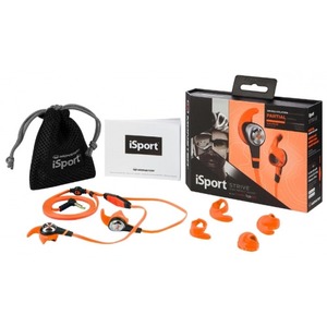 Наушники вставные для спорта Monster 137029-00 iSport Strive UCT3 Orange