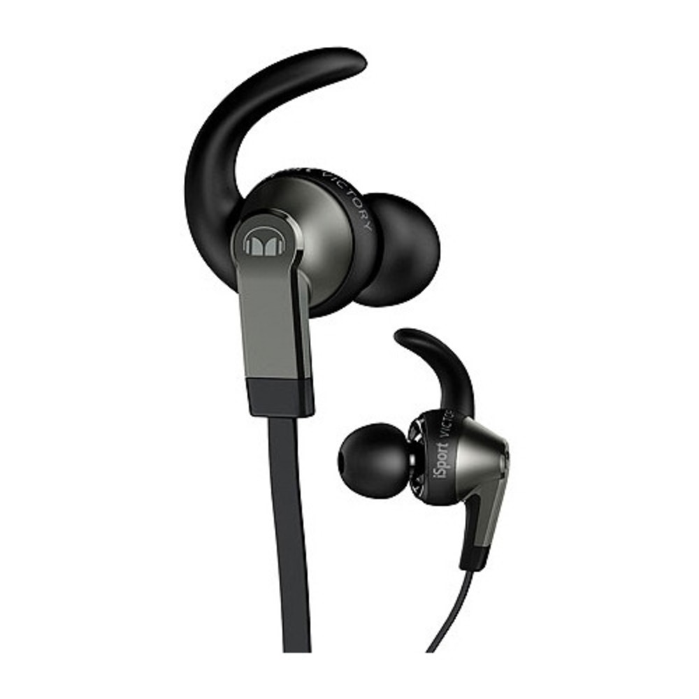 Наушники внутриканальные беспроводные Monster 137006-00 iSport Victory Black