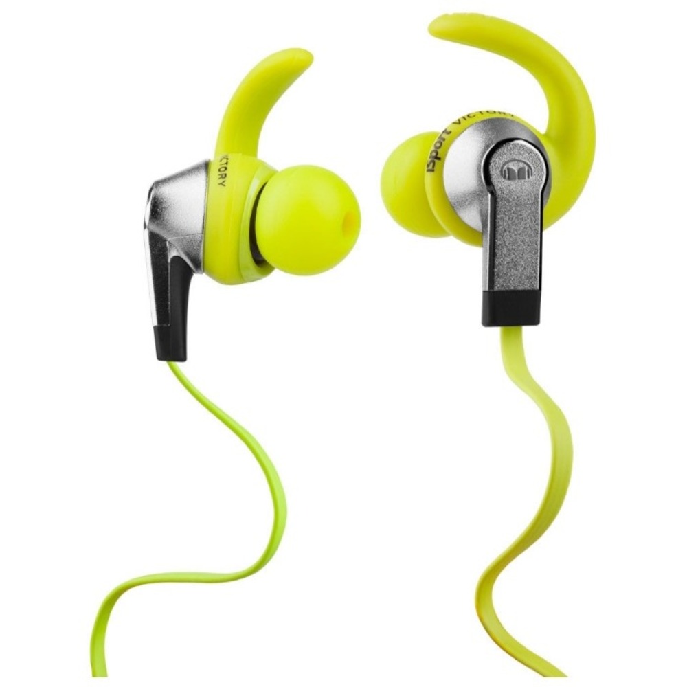 Наушники внутриканальные беспроводные Monster 137026-00 iSport Victory Green