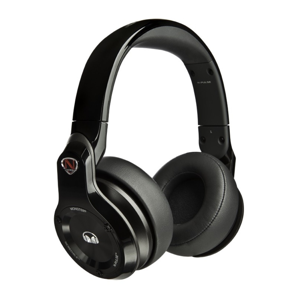 Наушники мониторные классические Monster 128722-00 NCredible NPulse Over-Ear Black
