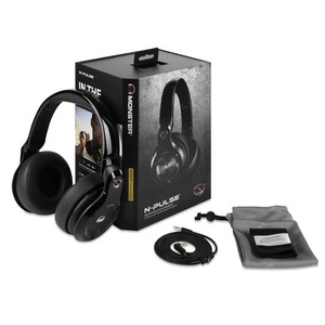 Наушники мониторные классические Monster 128722-00 NCredible NPulse Over-Ear Black
