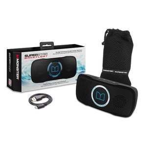 Портативная акустика Monster 129278-00 SuperStar BackFloat Bluetooth Neon Blue