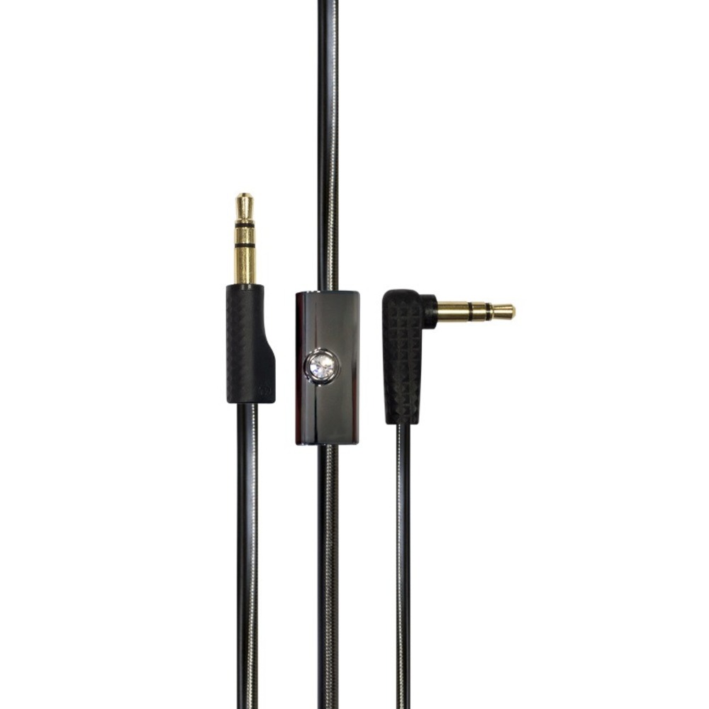 Сменный кабель для наушников Monster 131926-00 Diamond Tears Edge Headphone Replacement Cable Black 1.2m
