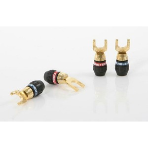 Разъем "Лопатка" Monster 132391-00 QuickLock MKII Gold Angled Spade