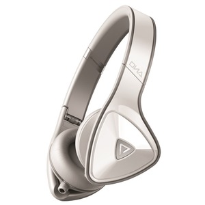 Наушники накладные для iPhone Monster 128469-00 DNA On-Ear White Grey