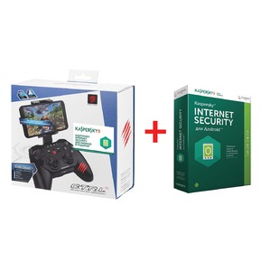 Геймпад Mad Catz Micro C.T.R.L.R Gloss Black + код Kaspersky Internet Security для Android