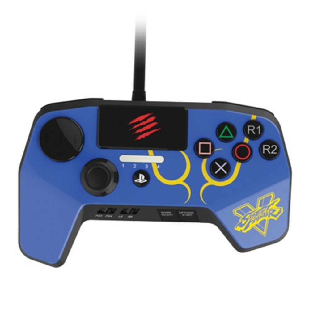 Геймпад Mad Catz Street Fighter V FightPad Pro - Chun Li Синий