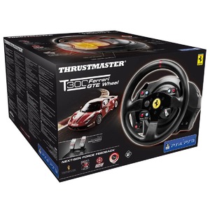 Руль игровой Thrustmaster T300 Ferrari GTE EU Version, PS4/PS3, (4160609)