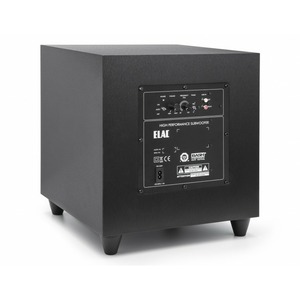 Сабвуфер закрытого типа Elac Debut S10 Black brushed vinyl