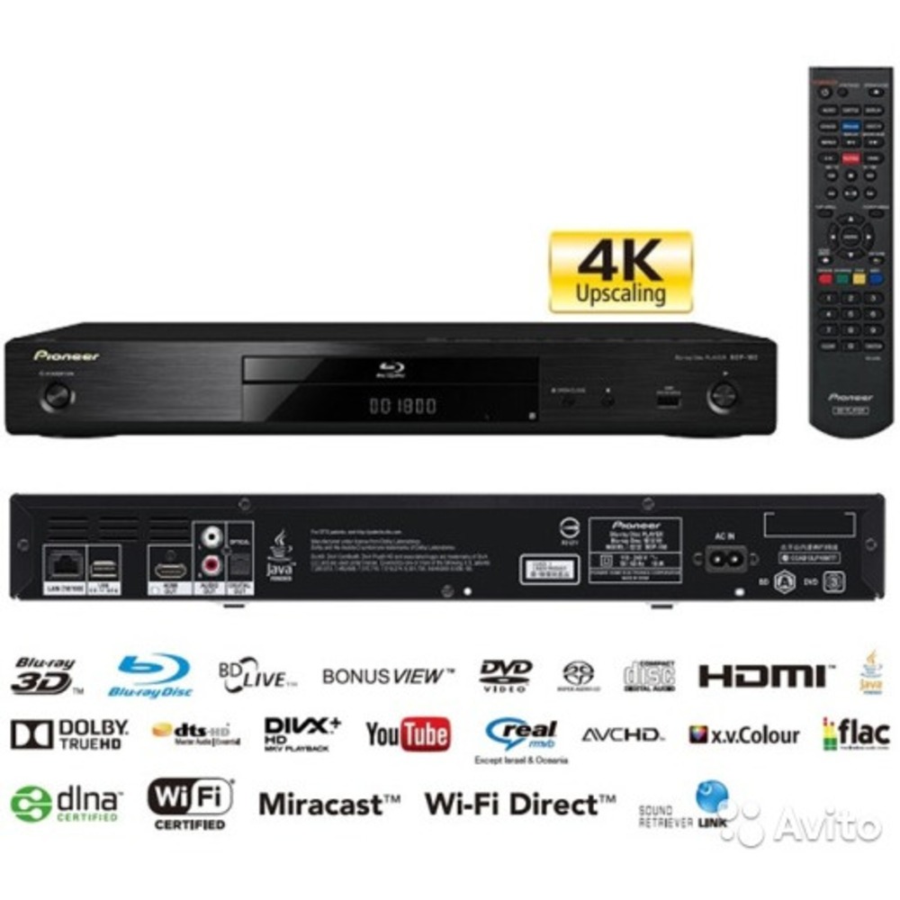 Blu-Ray проигрыватели Pioneer BDP-180