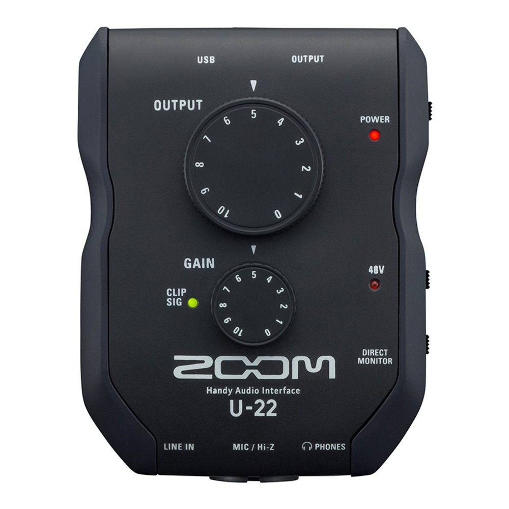 Внешняя звуковая карта с USB Zoom U-22