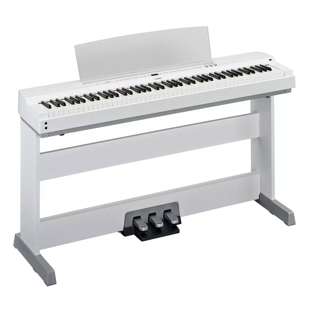 Пианино цифровое Yamaha P-255WH SET