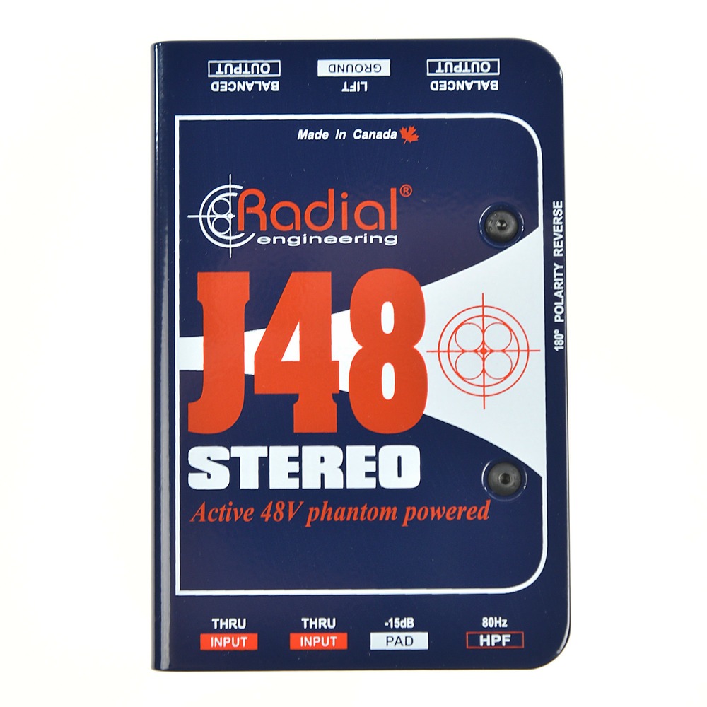 Di-Box Radial J48 Stereo