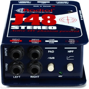 Di-Box Radial J48 Stereo