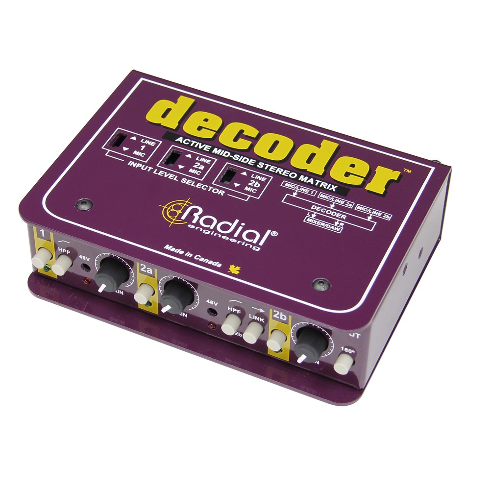 Микрофонный предусилитель Radial Decoder