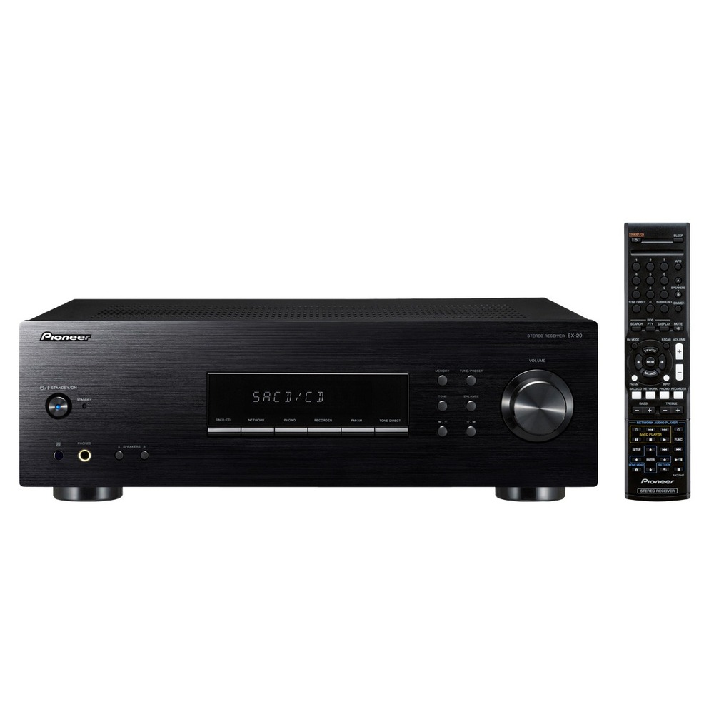 Стерео ресивер Pioneer SX-20 Black