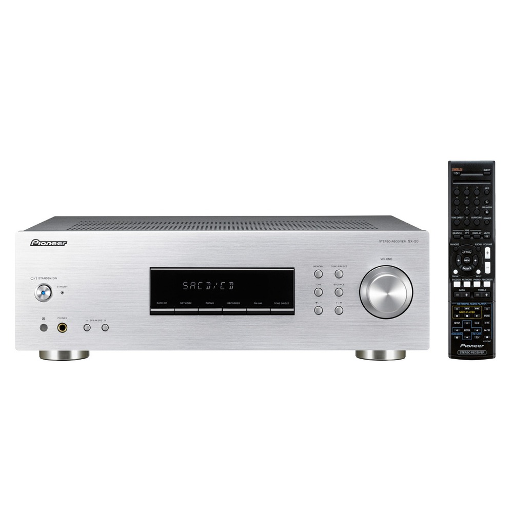 Стерео ресивер Pioneer SX-20 Silver