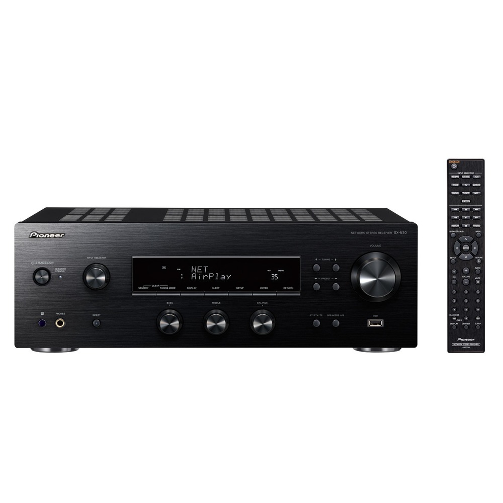 Стерео ресивер Pioneer SX-N30 Black