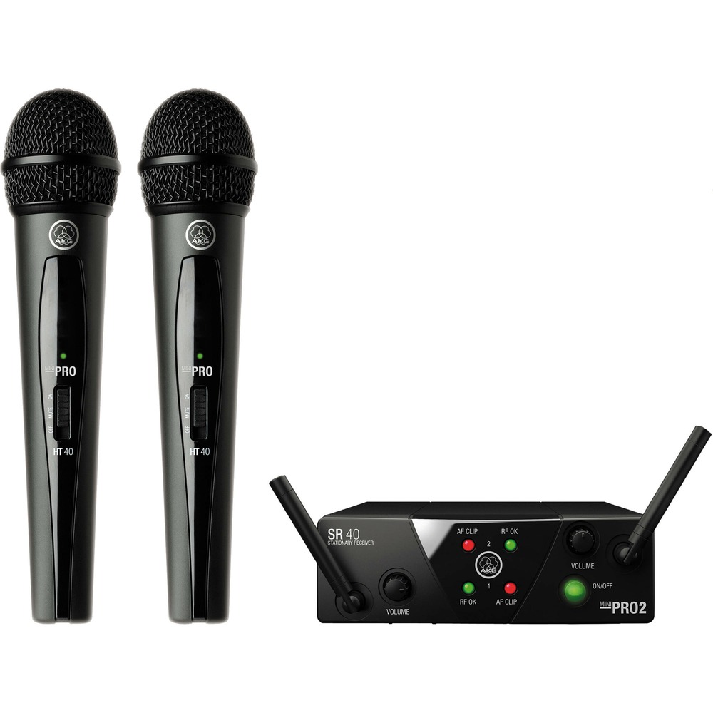 Радиосистема на два микрофона AKG WMS40 Mini2 Vocal Set US25BD
