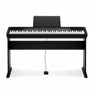 Пианино цифровое Casio CDP-130BK + стойка деревянная