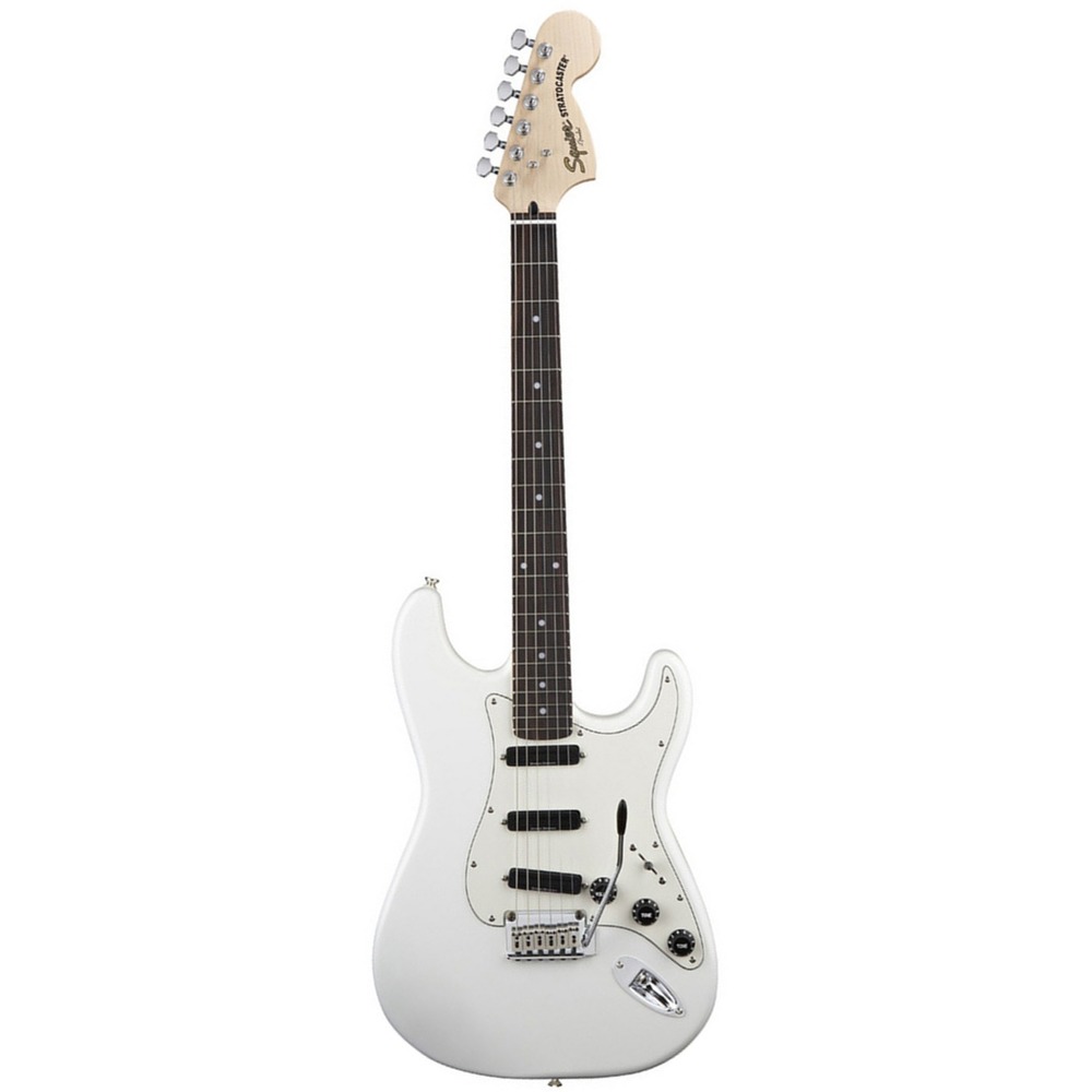 Электрогитара Fender Squier Deluxe Strat Hot Rails Olimpic White