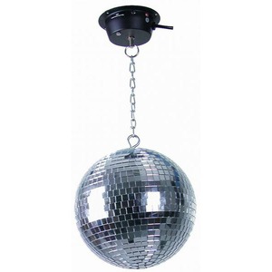 Зеркальный шар Eurolite Mirror Ball 20 cm с двигателем MD 1015 и цепью