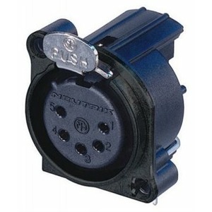 Терминал XLR (Мама) Neutrik NC5FBH-B-D