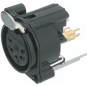 Терминал XLR (Мама) Neutrik NC5FBV-B-D