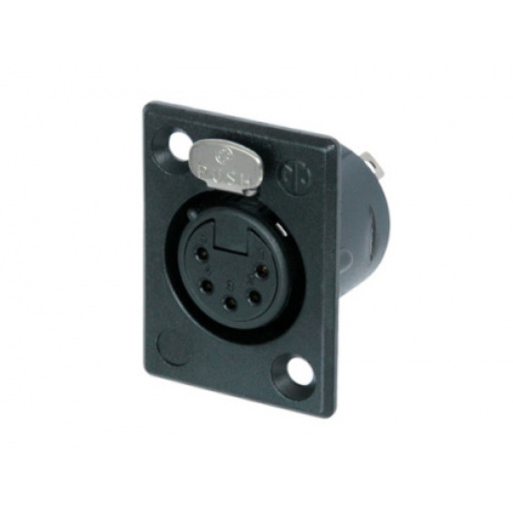 Терминал XLR (Мама) Neutrik NC5FP-B-1