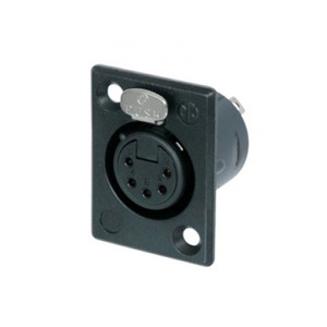 Терминал XLR (Мама) Neutrik NC5FP-B-1
