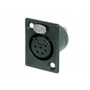 Терминал XLR (Мама) Neutrik NC6FP-B-1