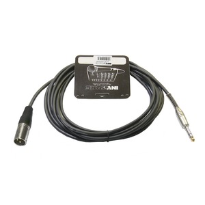 Кабель аудио 1xJack - 1xXLR Invotone ACM1003S/BK 3.0m