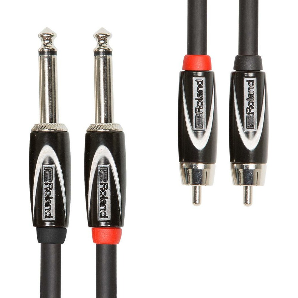 Кабель аудио 2xJack - 2xRCA Roland RCC-15-2R28 4.5m