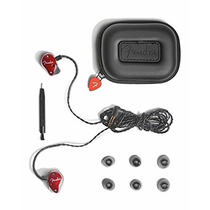 Наушники внутриканальные классические Fender FXA6 PRO IEM- RED