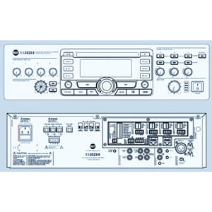 Микшер-усилитель комбинированный RCF ES 3323-MKII