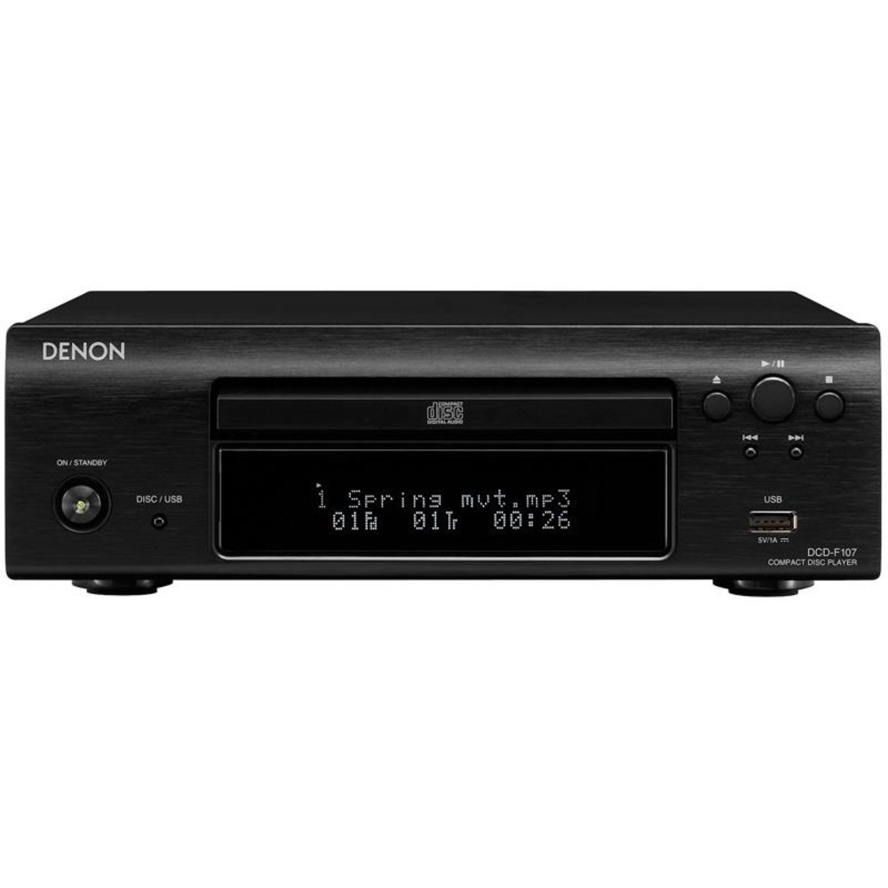 CD проигрыватель Denon DCD-F107 Black