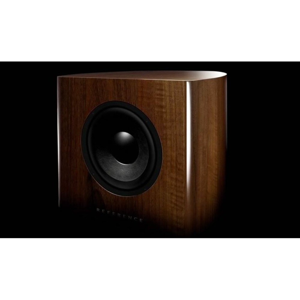 Фазоинверторный сабвуфер KEF 208 Walnut Gloss