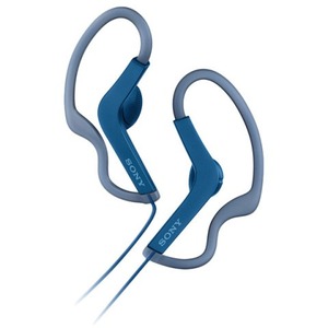 Наушники внутриканальные для спорта Sony MDR-AS210AP Blue