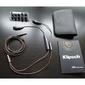 Наушники внутриканальные классические Klipsch X20i Reference Black