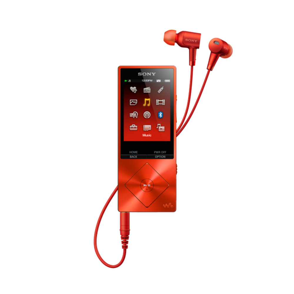 Цифровой плеер mp3 Sony NW-A25HN кирпично-красный