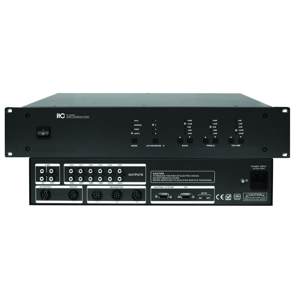 Центральный блок ITC ESCORT TS-0604M