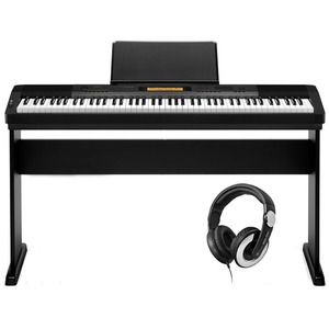 Пианино цифровое Casio CDP-230RBK + VESTON SC-44 + Sennheiser HD 205-II