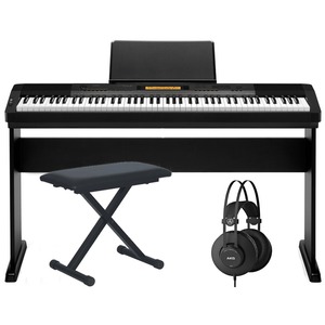 Пианино цифровое Casio CDP-230RBK + Casio CS-44P + NORDFOLK NPS1 + AKG K52