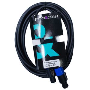 Кабель 1xSpeakon на 1xSpeakon Stands&Cables SC-008B-5 5.0m